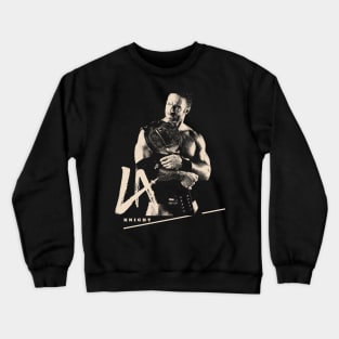 la knight black white design T-Shirt Crewneck Sweatshirt